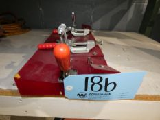 Lot - (1) Fixture Plate with Destaco Toggle Clamps