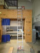 Lot - (1) 12 Ft. Aluminum Ladder