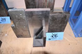 Lot - (4) Various Steel Angles