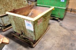 Lot - (2) Approx. 1 Cu. Yd. Self Dumping Hoppers