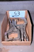 Lot - (4) Vise Grip Clamps in (1) Box