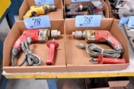 Lot - (2) Milwaukee 1/2