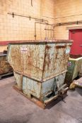 Approx. 2 Cu. Yd. Self Dumping Hopper