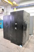 Lot - (4) 2-Door Supply Cabinets in (1) Group