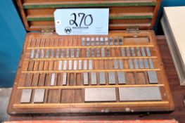 Gage Block Set with Universal Angle Block Set