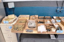 Lot - Hardware in (12) Boxes with Staples