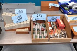 Lot - Plug Gages in (2) Boxes with Step Block Sets