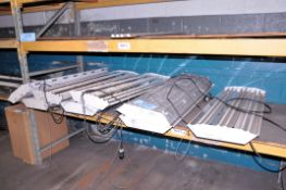 Lot - (10) Fluorescent Light Fixtures