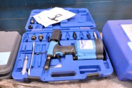Blue Pneumatic Ultra BP-60 Pneumatic Rivet Tool with Case