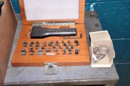Stamp Set with Holder and Case