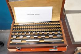 81-Piece Gage Block Set with Case
