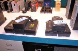 Lot - (7) CyberPower 550 VA UPS Units in (2) Stacks