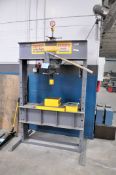 Dake Model 75H 75-Ton H-Frame Hydraulic Shop Press, s/n 154983