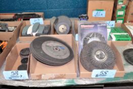 Lot - Abrasive Cutoff Discs and Wire Wheels in (3) Boxes