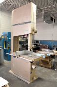 Powermatic Model BW 900 Vertical Bandsaw, Adjustable Fence, 5 H.P., sn# 9479004