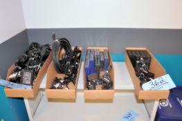 Lot - Ethernet Switches, Ethernet Cables and Power Cables in (5) Boxes