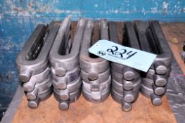 Lot - Heavy Duty Fork Style Hold Down Clamps in (1) Group