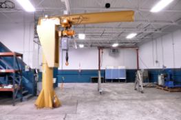 Gorbel 3 Ton Capacity Free Standing 360 Degree Articulating Jib Crane