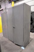 Lot - (4) 2-Door Supply Cabinets in (1) Group