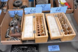 Lot - End Mills in (1) Box with (2) End Mill Sets