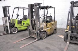Mitsubishi Model FGC25 5,000-lb. Capacity LP Gas Forklift Truck
