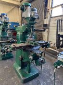 Bridgeport Series 1 Vertical Milling Machine, 2HP 9