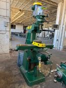 Bridgeport Series 1 Vertical Milling Machine, 2HP 9