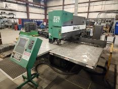 Whitney Hydraulic CNC 40 Ton Punch 130 AMP Plasma Model 657 (2012)