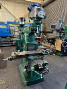 Bridgeport Series 1 Vertical Milling Machine, 2HP 9