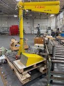 Dalmec Type PVC 100-Lbs. Capacity Pneumatic Positioning Jib Arm with Hand Held Controller