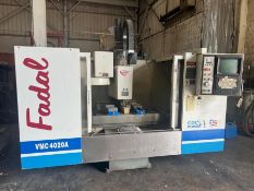 Fadal Model 4020A Vertical Machining Center