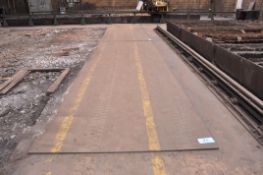 Lot - (2) 6' x 20' x 3/16