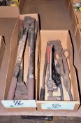 Lot - Banding Tensioners, Crimpers and Cutters in (2) Boxes