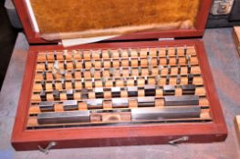 Gage Block Set with Case