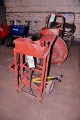 Lot - (2) Banding Carts with Tools and Clips