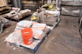 Lot - Cement Mix and Ice Melt on (2) Pallets