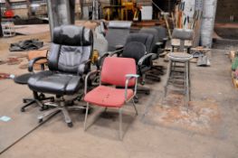 Lot - Chairs and Stools in (1) Group