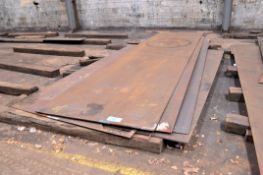 Lot - Steel Plates in (1) Stack