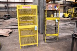 Lot - (2) Propane Storage Cages