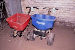 Lot - (2) Portable Spreaders