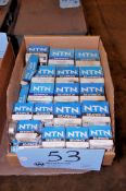 Lot - Packaged NTN Bearings in (1) Box