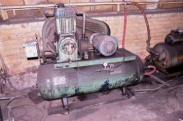 Amco 7.5-HP Horizontal Tank Mounted Air Compressor