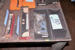 Lot - (2) Starrett Precision Levels with Protractor