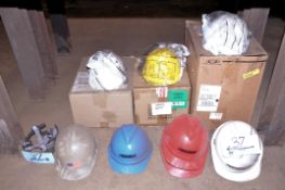 Lot - Hard Hats Under (1) Table