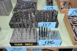 Lot - (2) Drill Stands with Drills, Taps, Reamers and Counterbores