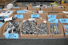 Lot - Dowel Pins, Ejector Pins, Bushings and Various Parts in (8) Boxes