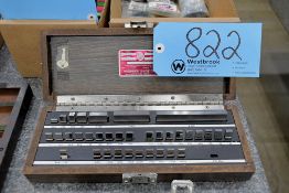 Webber Model RS36A1 Grade 2 35-Piece Gage Block Set with Case