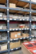Lot - Empty Cases, Bushings, Pig Tails and Broom Clips on (1) Section