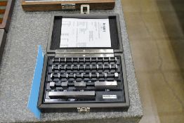 Fowler No. B5620 Economy Grade 36-Piece Gage Block Set with Case