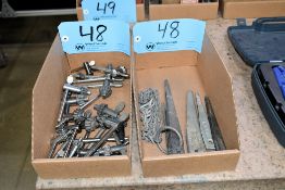 Lot - Drill Chuck Keys and Wedges in (2) Boxes